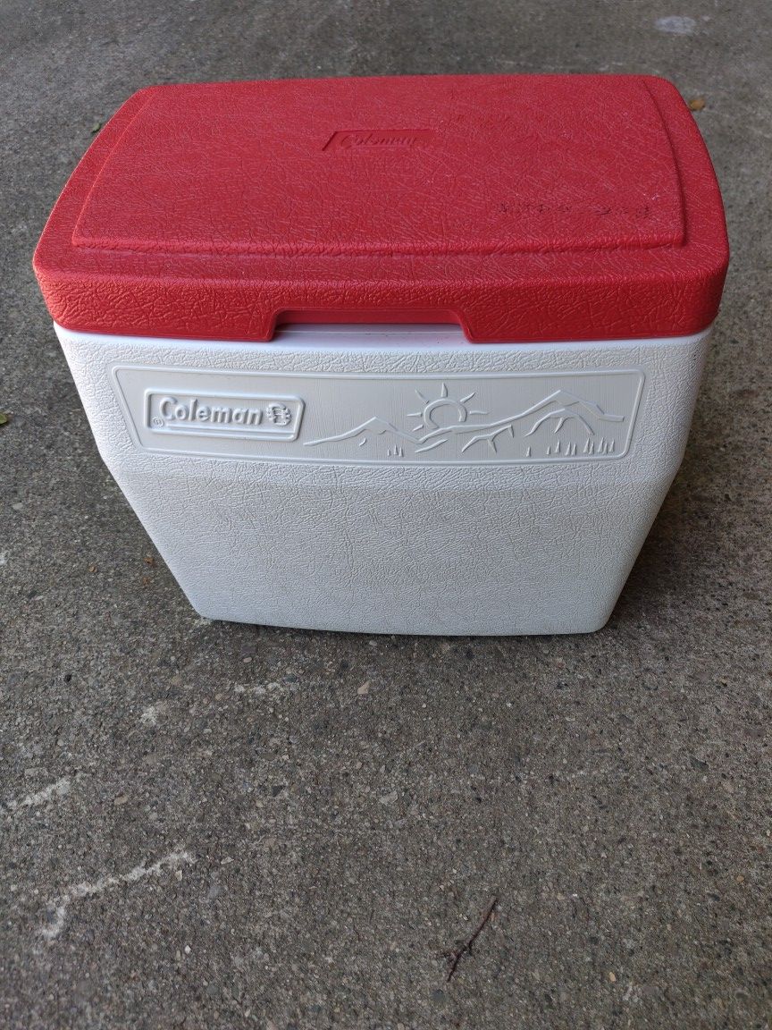 Coleman cooler