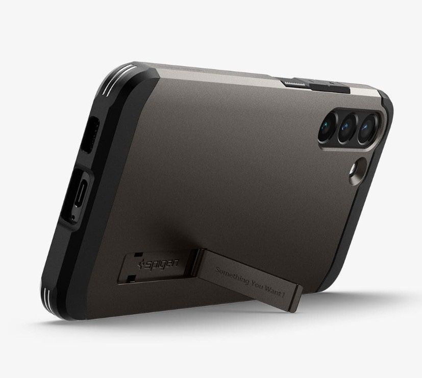 Spigen Galaxy S22 plus Tough Armor Cover Samsung S22+ Gunmetal