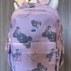 School Backpack Back To School Pink Backpack Girls Boys Student Backpack 