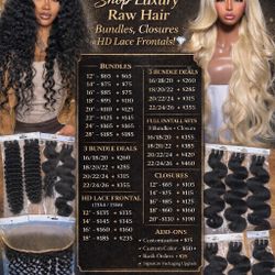 Luxury Raw Hair Bundles, Closures & HD Lace Frontals 💎 | Urban Glow Hair Co