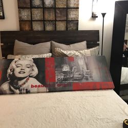 Marilyn Monroe Canvas 60x20 Inches