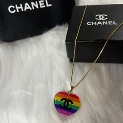 💎Luxury Brand Designer Rainbow Pendant Necklace💎