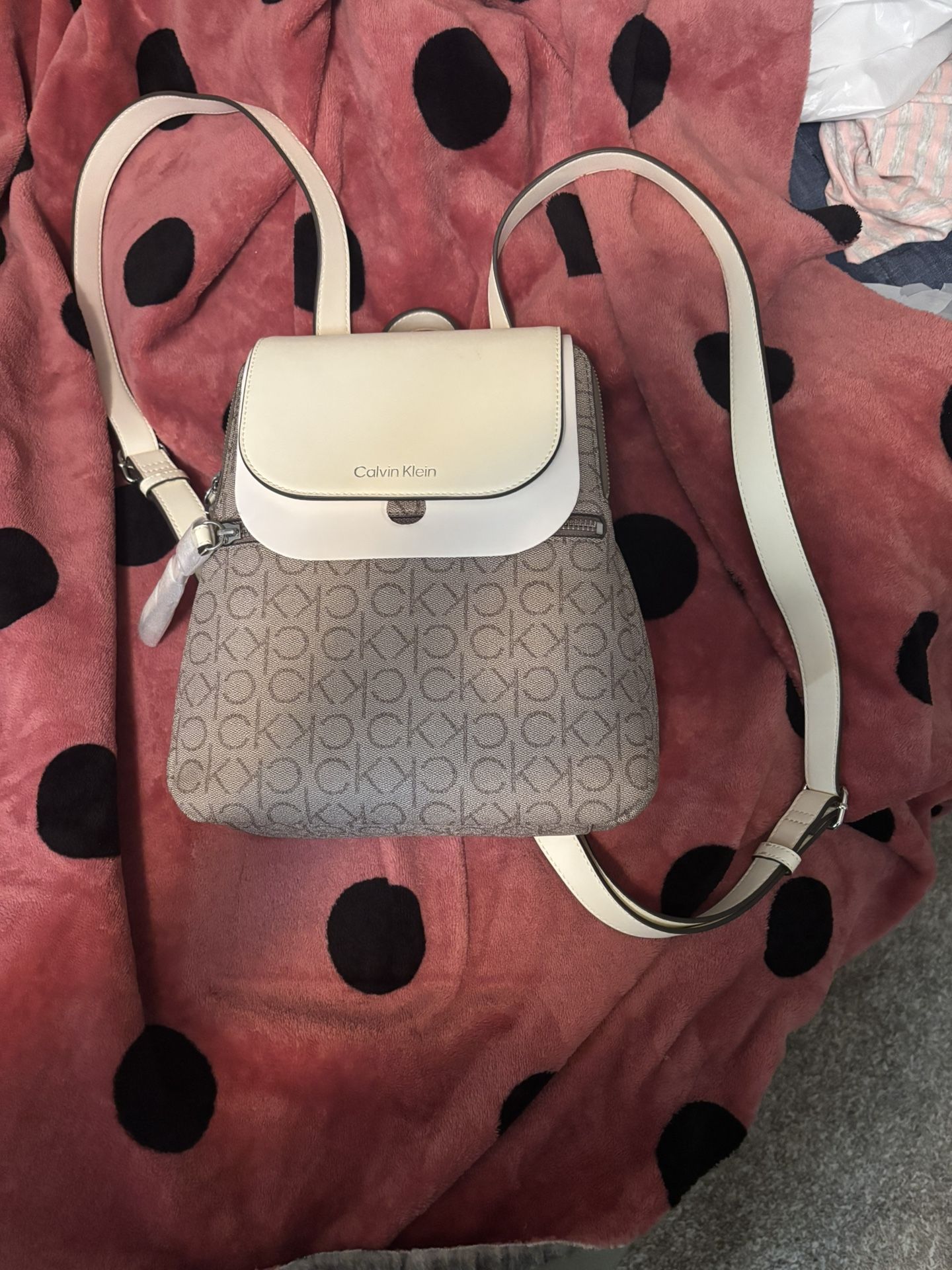 Calvin Klein Mini Backpack Purse