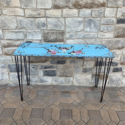 Hand Painted Console Table 
