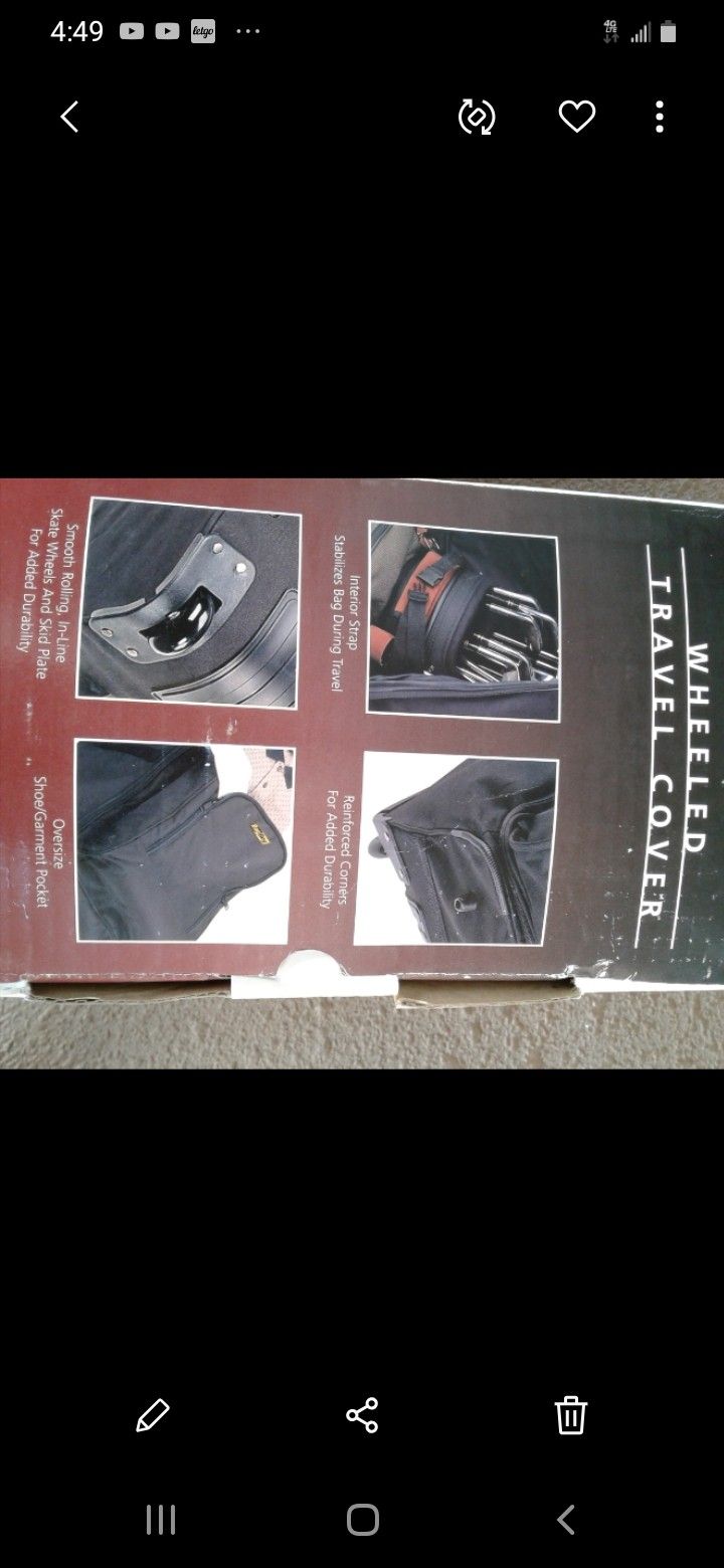 AWESOME DEAL - 3 WHEELED GOLF COVER $ 50.