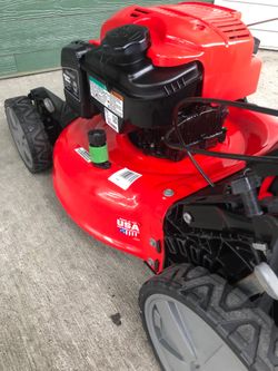 Like new self-propelled lawnmower