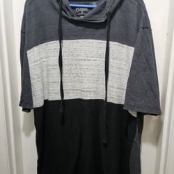 Men's 2XL Premium Xpression Colorblock Short Sleeve Hoodie