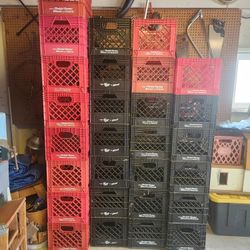 Prarie Farms Milk Crates $10 Each