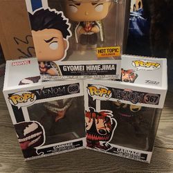 Gyomei And Carnage Funko Pops