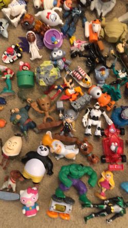 Large Lot Of McDonalds Toys And Others 7 Total