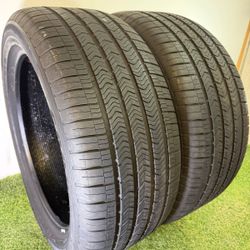 V67  285 45 21 113H  Goodyear Eagle Sport  2 Used Tires 85% Life 