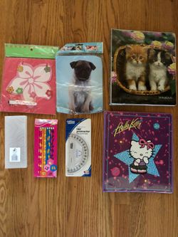 School Supplies Lot