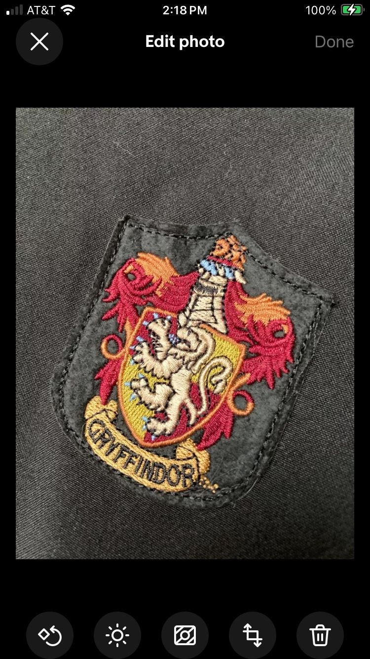 Gryffindor Robe - Straight from Madam Malkins Robe Shop in the Wizarding World of Harry Potter at Universal Studios Los Angeles