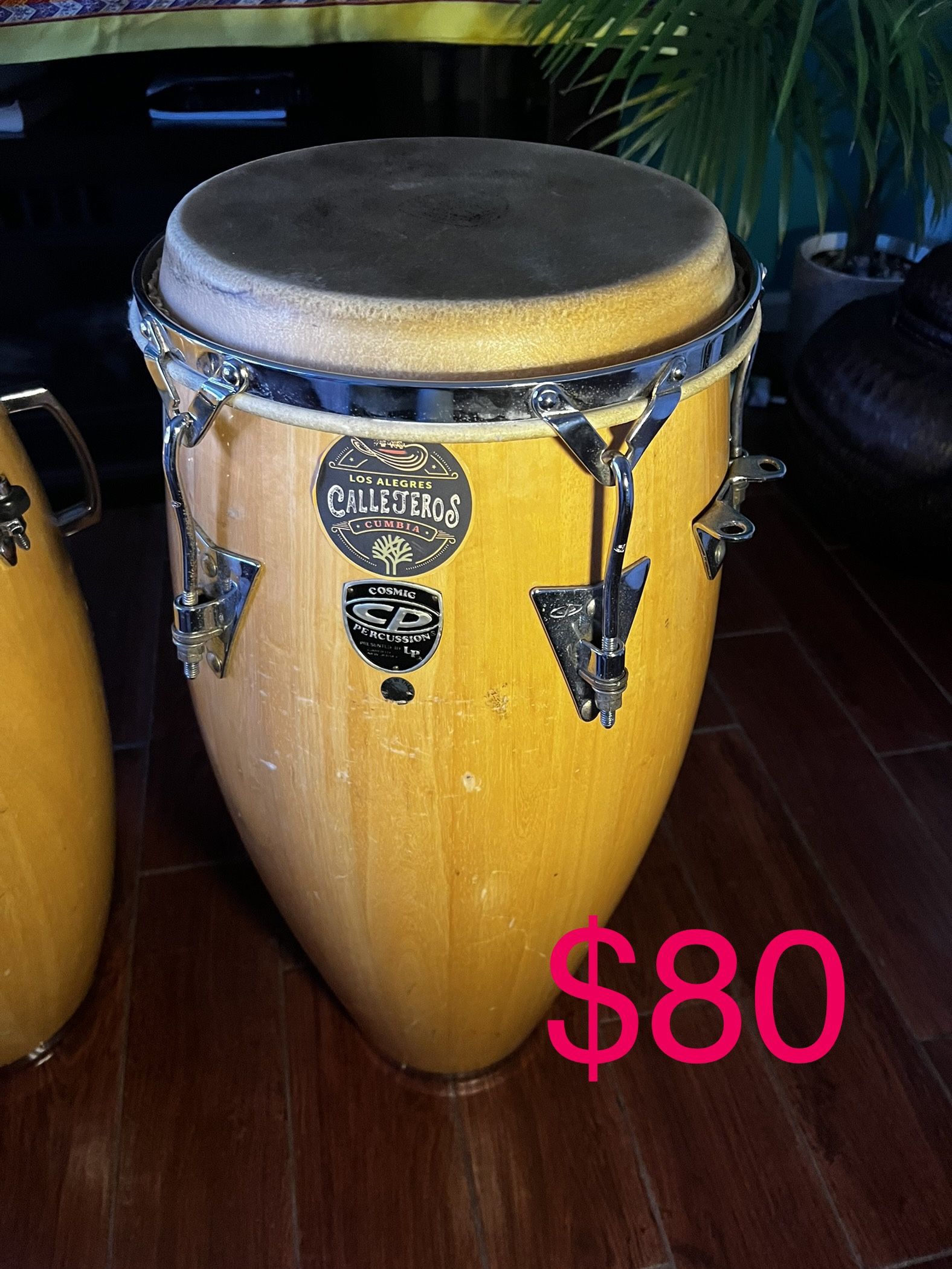 Congas LP Latin Percussion and CP Percussion