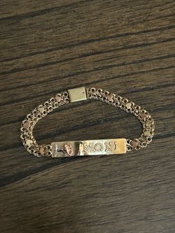 Gold bracelet 14k