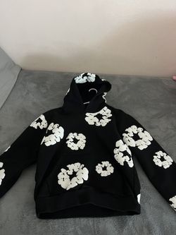 Denim Tear Black N White Hoodie