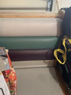 2 double booth seats
