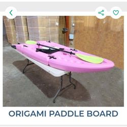 Origami Folding Stand-up Paddleboard
