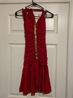 Red Halter Dress