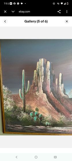 Desert water painting.