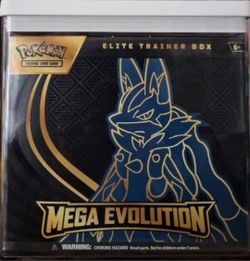 Pokemon Mega Evolutions Elite Trainer Box Lucario