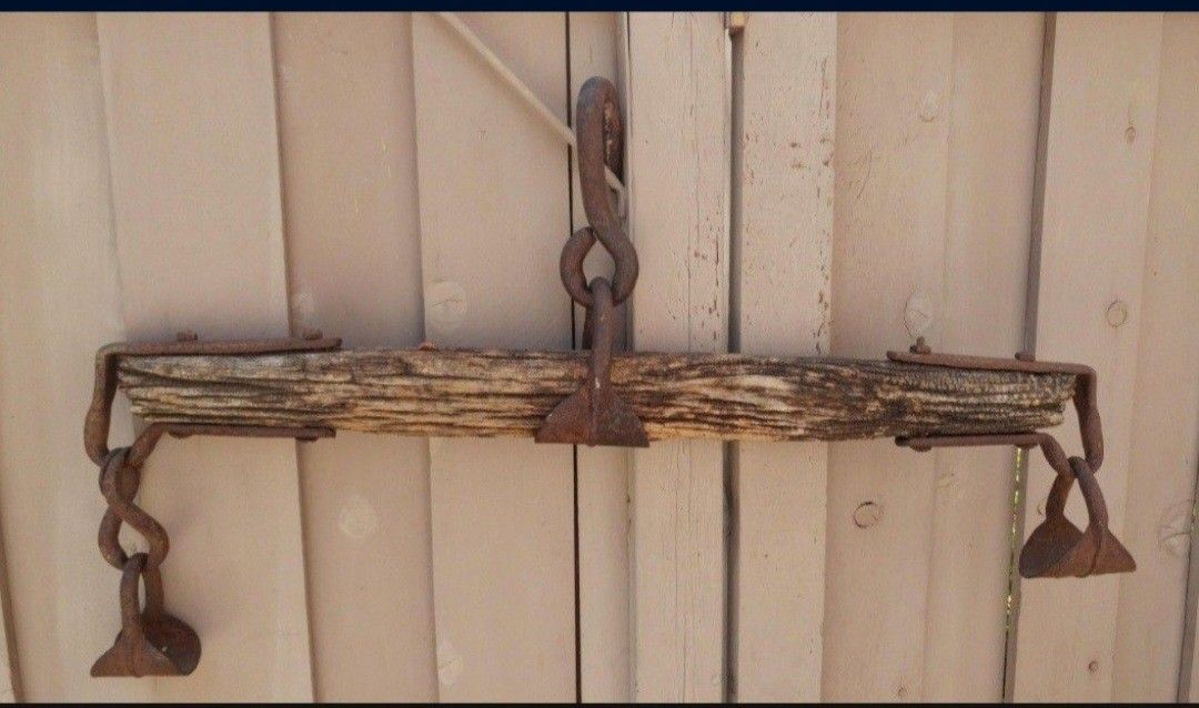 Vintage Farm Equipment Yard Art