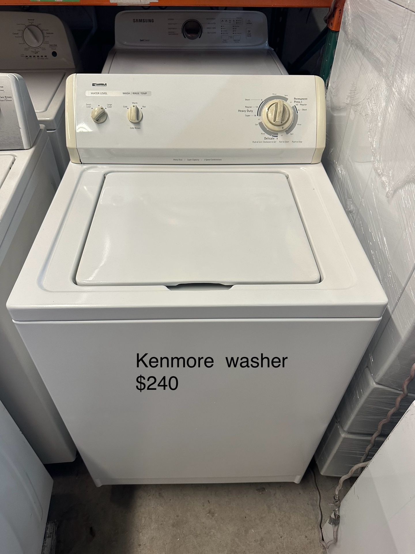 Kenmore Washer