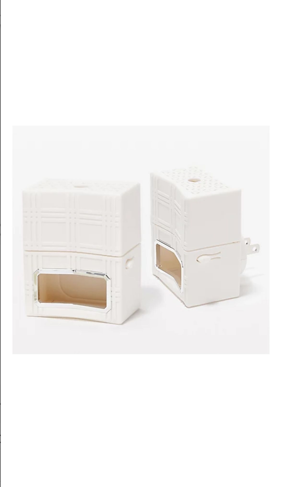 HomeWorx by Slatkin & Co. S/2 Cloud White Diffusers