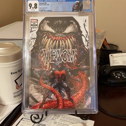 Venom 26, Kirkman Variant Graded 9.8 White Cover