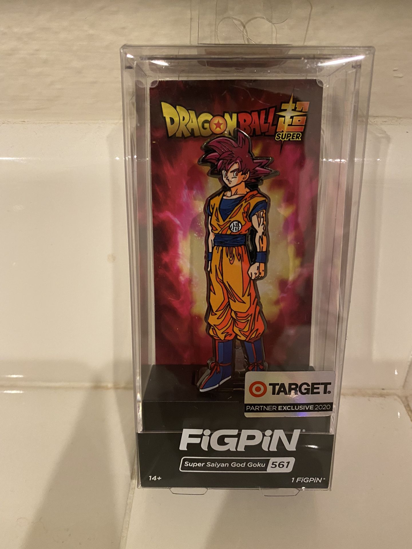 Super Saiyan God Goku Figpin Target Exclusive