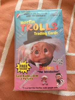 Norfin Trolls Trading Cards 1993 or Dinosaurs: The Mesozoic Era – Series #1
