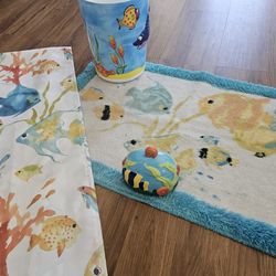 Under the Sea Bath items set