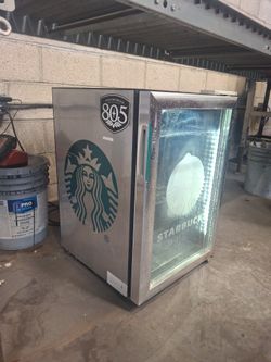 Mini Starbucks Fridge