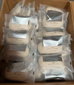 White Tea Coconut Bar Soap Case of 200 For AirBNB / Hotel