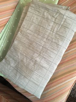 Green Shower Curtain