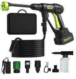 Cordless Pressure Washer, Handheld Portable Battery Cordless Power Washer