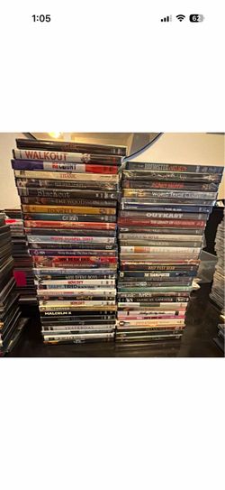 LOT 60 NEW SEALED DVDs Movies Music Action Gospel R&B Bulk Reseller Collection