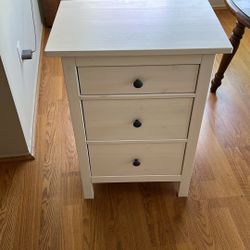 White  Wooden Wardrobe From IKEA