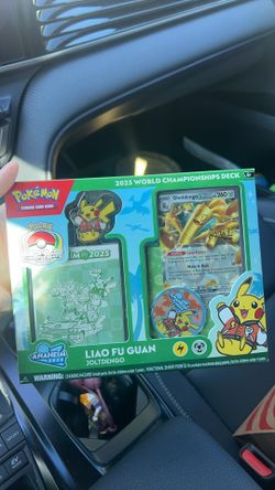 Pokemon 2025 WORLD CHAMPIONSHIPS DECK