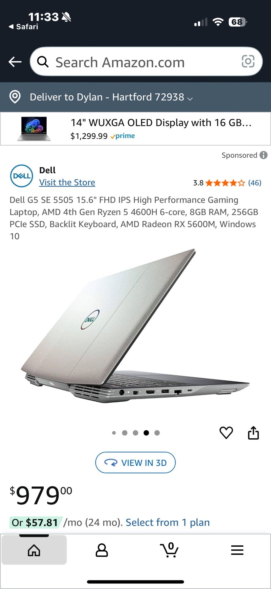 Dell g5 se 5505