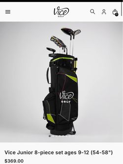 Children’s Vice golf club sets