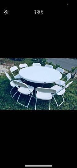 Renta De Mesas Y Sillas 