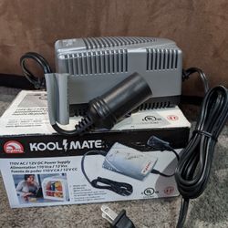 Igloo Koolmate Kool Mate Electric Cooler 110V AC / 12V DC Power Supply 40025