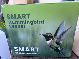 Smart Hummingbird Feeder