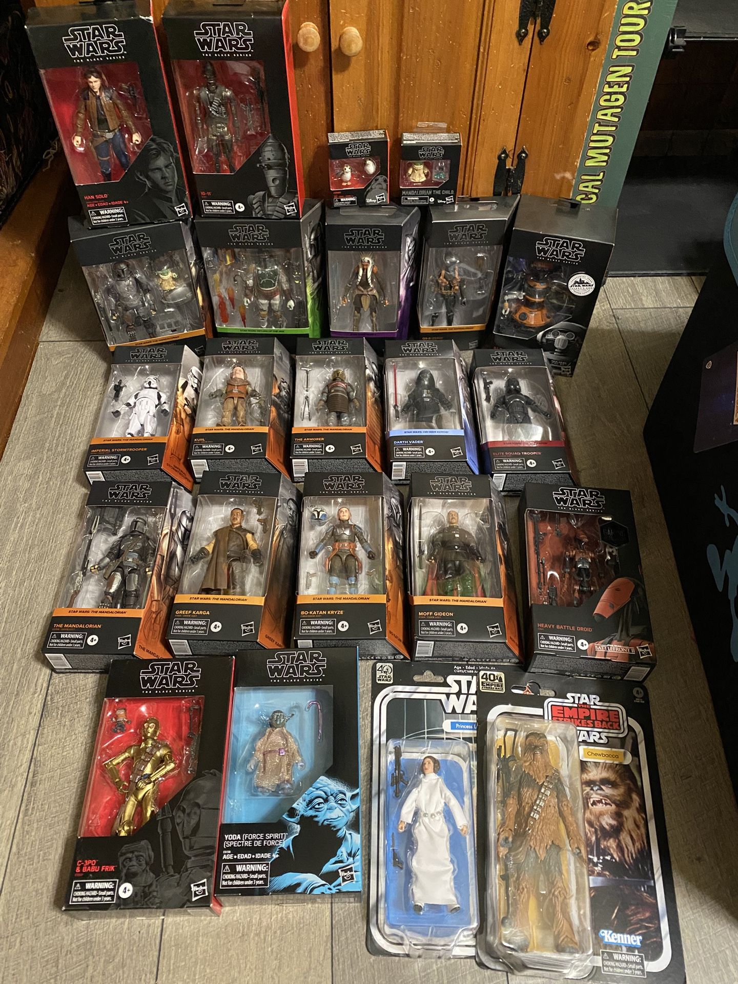 Star Wars Black Series Figures Lot