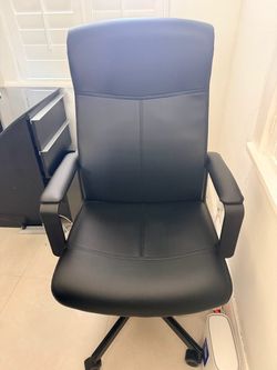 Black High-Back Executive Office Chair