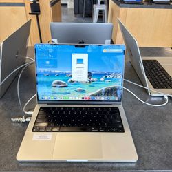 💻 Apple MacBook Pro 14" M1 Pro (8-Core) – 16GB / 512GB – Silver