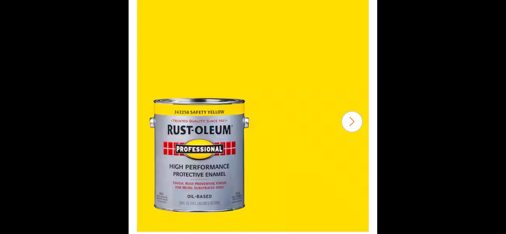 Safety Yellow Paint 1 Gal Rust Oleum