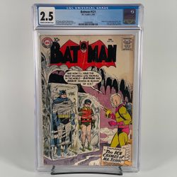 Batman 121 CGC 2.5 1st Mr Freeze