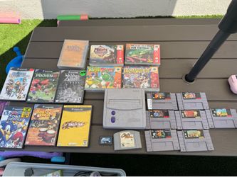 Nintendo snes gamecube lot
